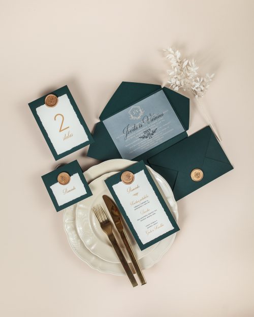 vestuvinis kvietimas modernus minimalistinis