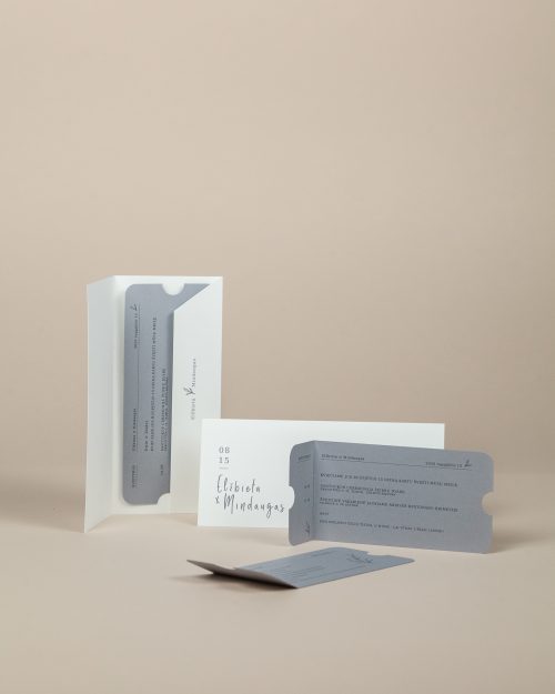 vestuvinis kvietimas modernus išskirtinės formos