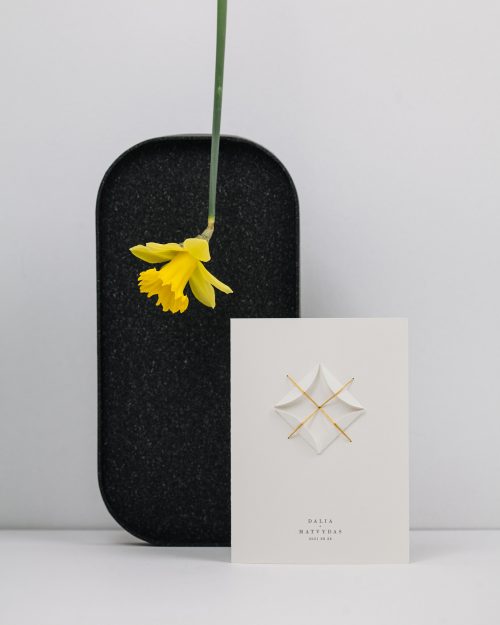 vestuvinis kvietimas modernus minimalistinis