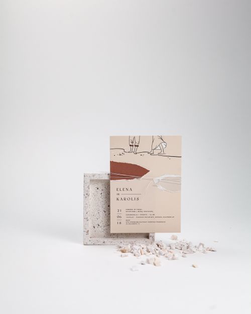 vestuvinis kvietimas iliustruotas meniškas