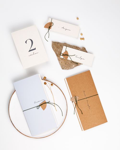 vestuvinis kvietimas bohemiškas minimalistinis