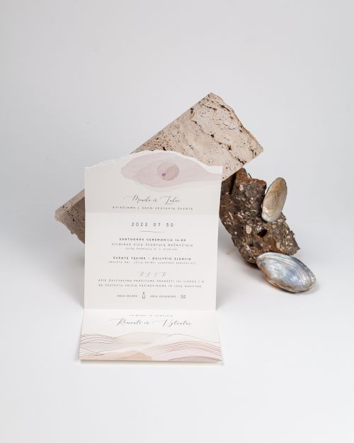 vestuvinis kvietimas iliustruotas meniškas