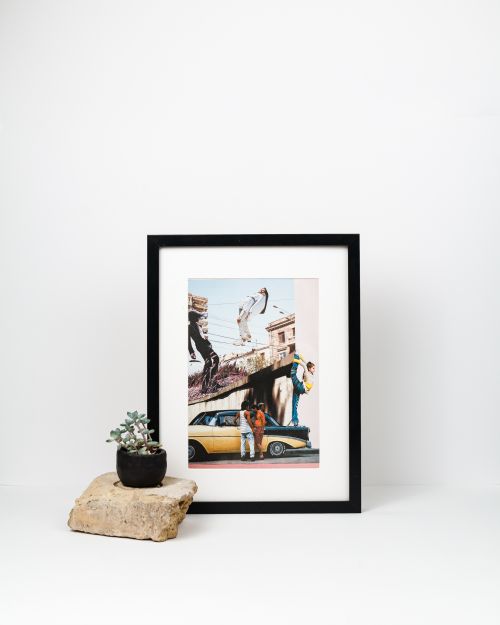 plakatas, kolekcija - koliazas