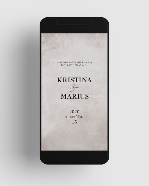 elektroniniai animuoti kvietimai