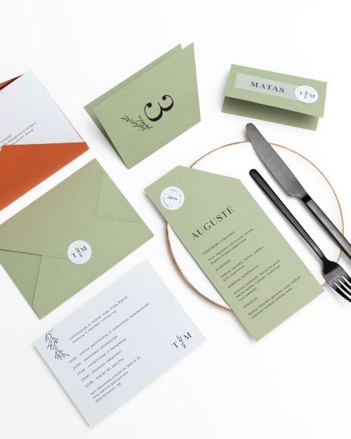 vestuvių kvietimai kvapnus provansas