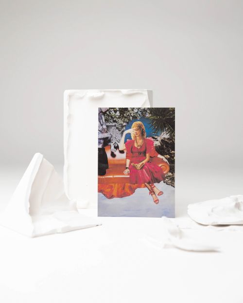 atvirukas, gimtadienio atvirukas - koliažas