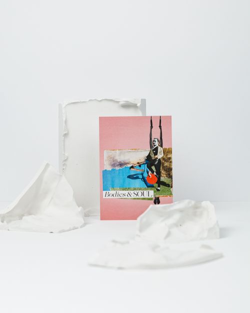 atvirukas, gimtadienio atvirukas - koliažas