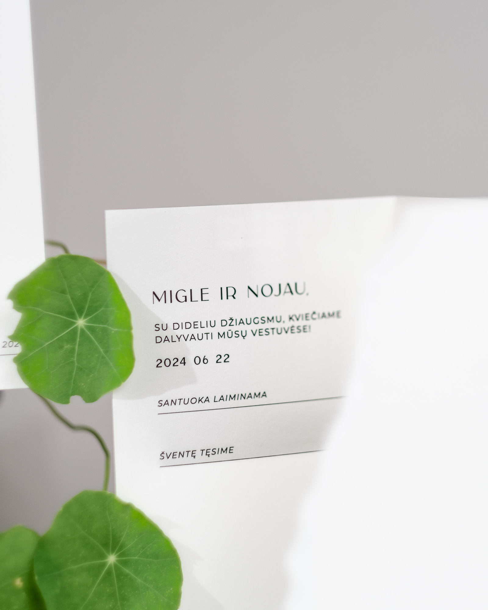 vestuvių kvietimai su gėlėmis